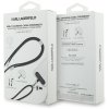 Uniwersalna smycz kabel Karl Lagerfeld   CBDY Ikonik Charm USB-C/USB-C czarny